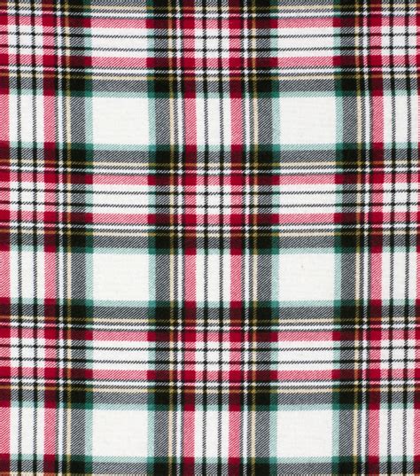 tartan plaid flannel fabric